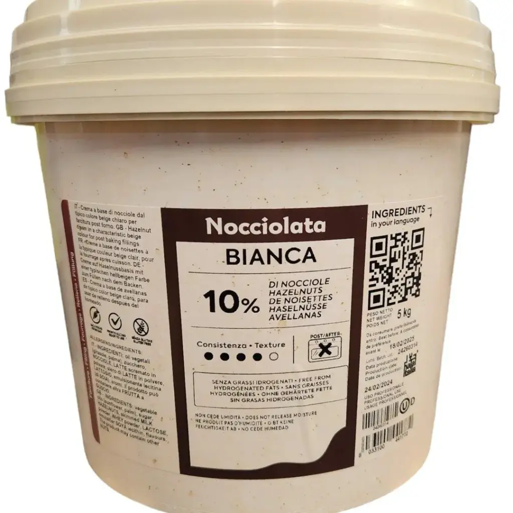 NOCCIOLATA BIANCA 5KG