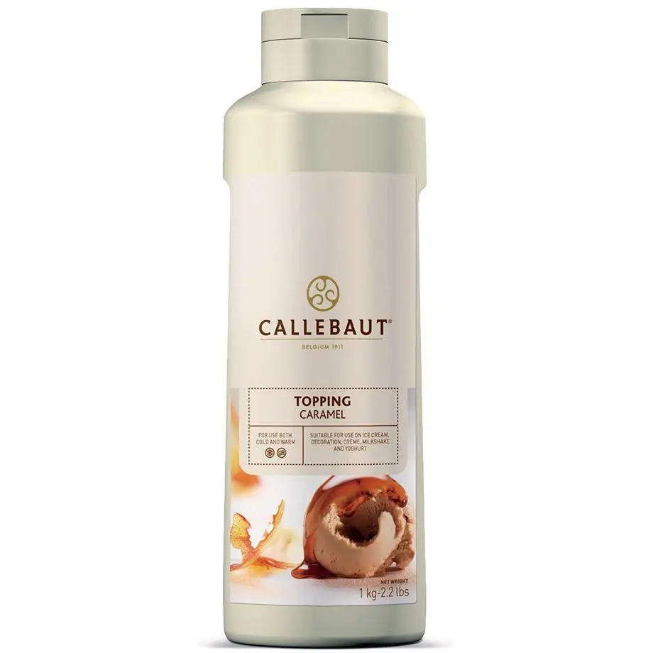 CALLEBAUT CARAMEL TOPPING SAUCE 1KG