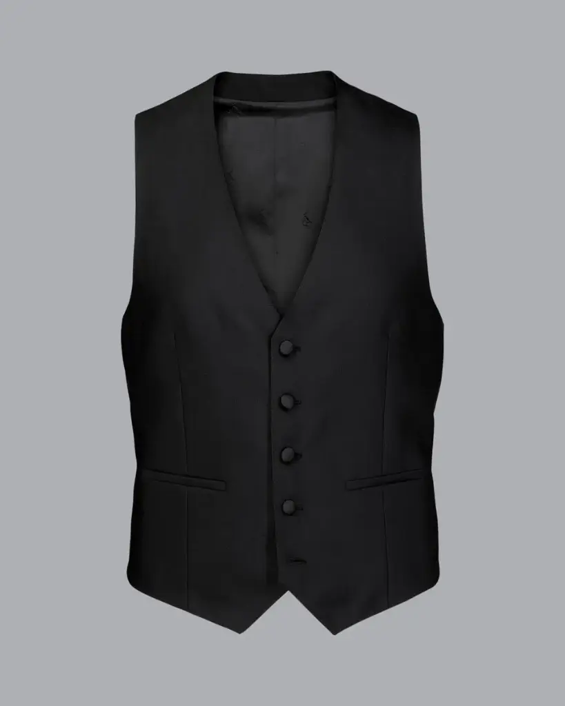 (RASSAMS) WAISTCOATS BLACK [FRONT STAFF]
