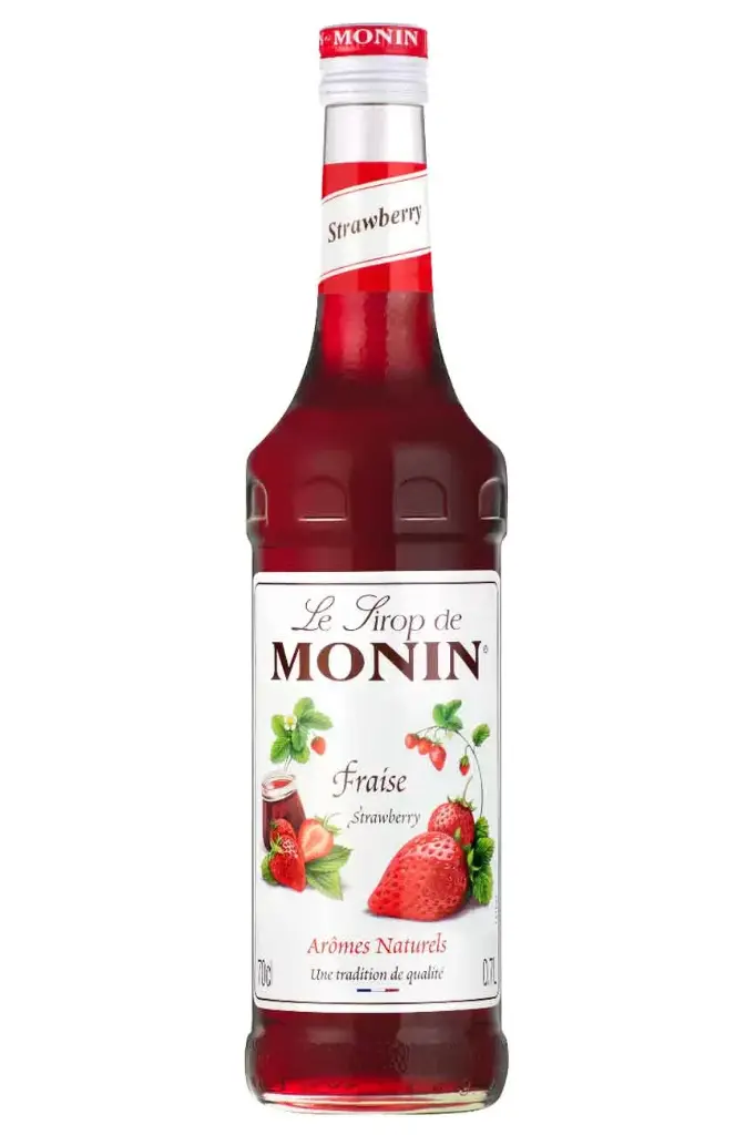 STRAWBERRY MONIN SYRUP 70CL