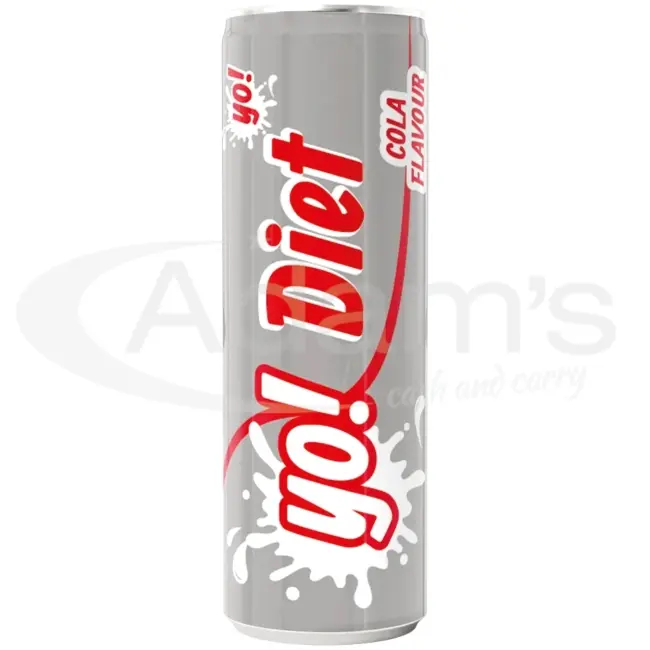 YO DIET COLA CAN 24X330ML