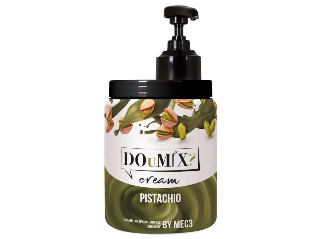 PISTACHIO FLAVOUR CREAM 1.2KG (DOUMIX)
