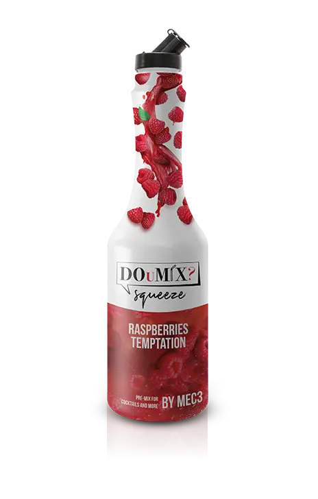 RASPBERRIES TEMPTATION SQUEEZE 1.3L (DOUMIX)