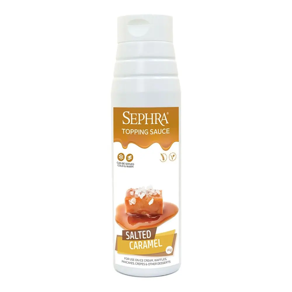 SEPHRA SALTED CARAMEL TOPPING SAUCE 1KG