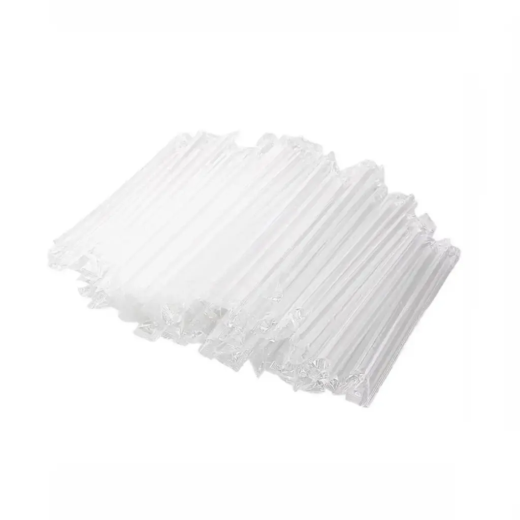 EP PLASTIC STRAWS THICK 12MM X100