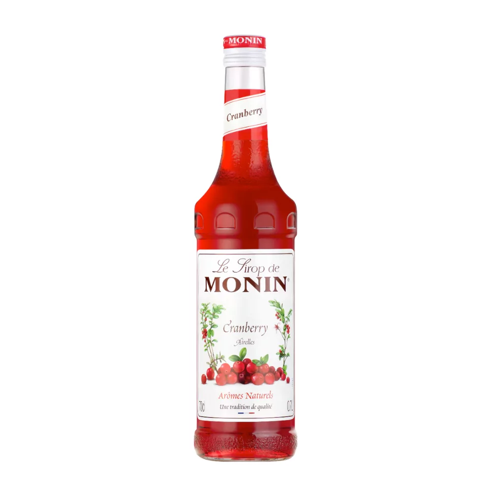 CRANBERRY MONIN SYRUP 70CL