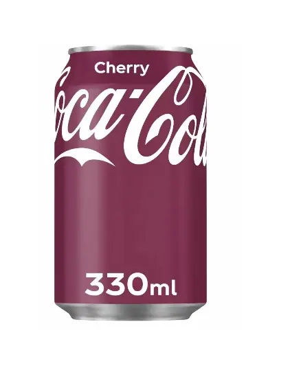 CHERRY COKE CANS 24X330ML