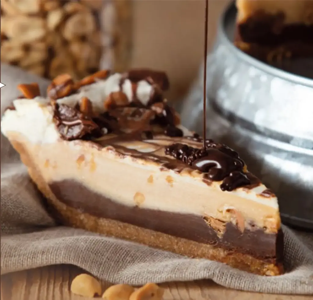 CHOC PEANUT BUTTER PIE W/REESE'S PBC, 14SL