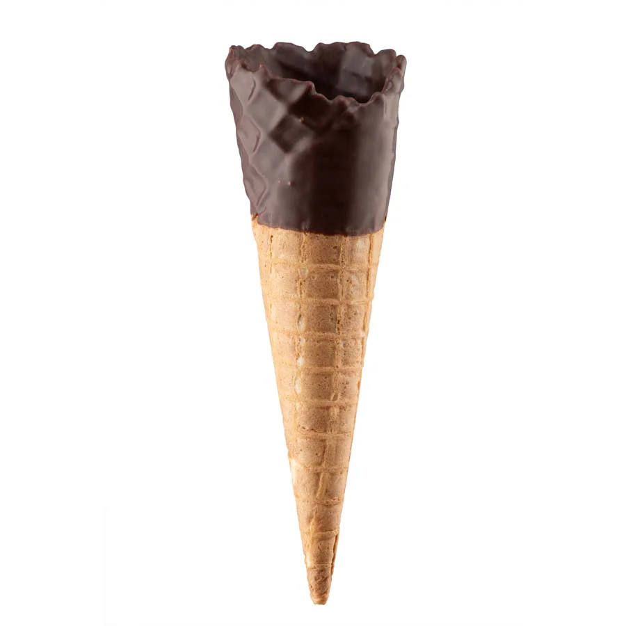 TALL CHOCOLATE FLAVOURED WAFFLE CONE (120)