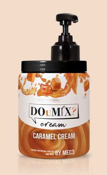 CARAMEL FLAVOUR CREAM 1.2KG (DOUMIX)