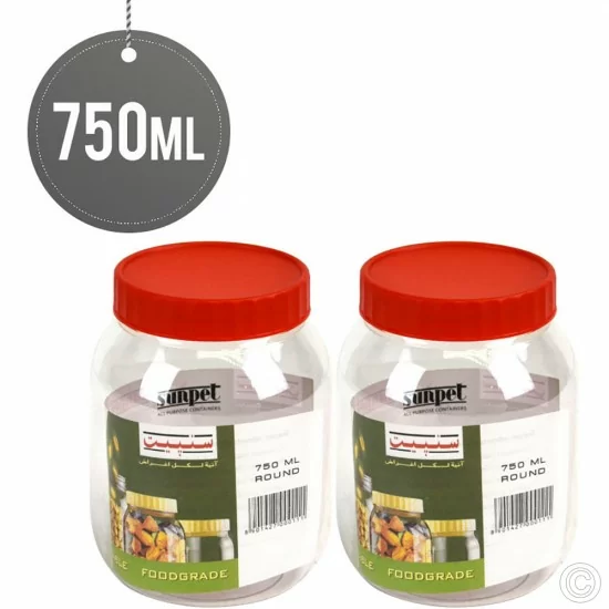 PET JAR 750L X2