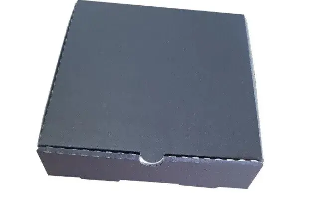 10" BLACK PIZZA BOX