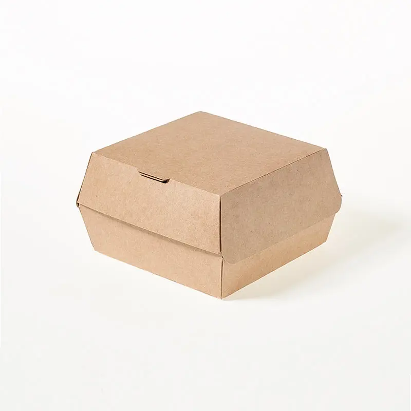 BROWN BURGER BOXES