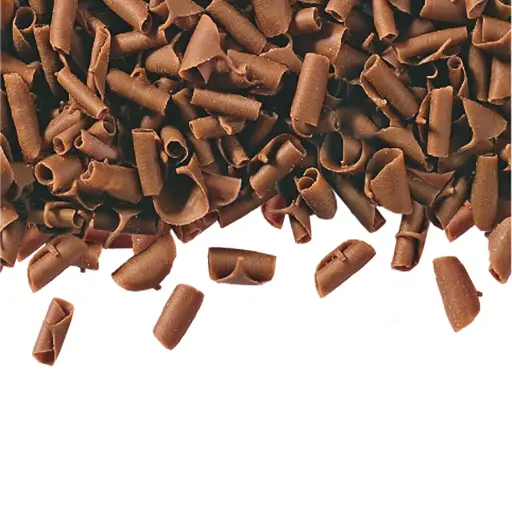 [SWE0084] MILK CHOCOLATE CURLS 1KG