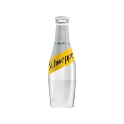 [MAK136181] SCHWEPPES SODA WATER 24X200ML