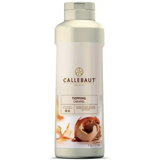 [TOF-6042CARAE4-Z38] CALLEBAUT CARAMEL TOPPING SAUCE 1KG