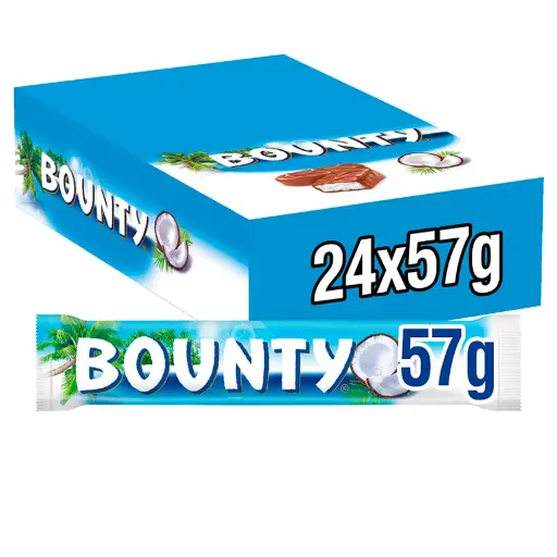 [CHOCMAK2] BOUNTY MILK CHOC 24X57g