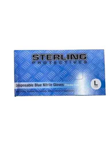 [GPS669] STERLING BLUE GLOVES (LARGE)