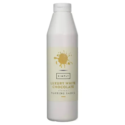[237943] SIMPLY LUXURY WHITE CHOCOLATE SAUCE 1KG