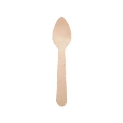 [DADI001] DISPOSABLE WODDEN TEA SPOON 110mm SLEEVE