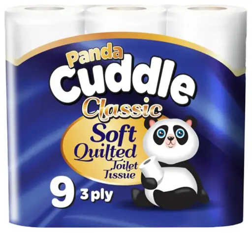 [BPC5] TOILET ROLL CUDDLE PANDA 9X5 (45 ROLLS)