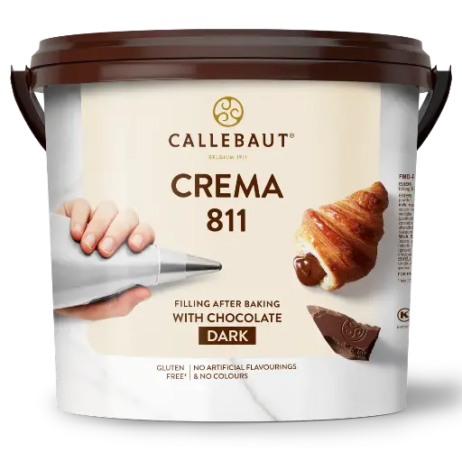 [FNN-S1835-651] CALLEBAUT CREMA DOPPIA NOCCIOLA WITH CHOCOLATE & HAZELNUTS 5KG [SHORT DATED]