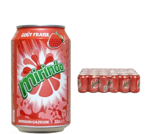 [DRINMIRIN087] MIRINDA STRAWBERRY CAN 330ML