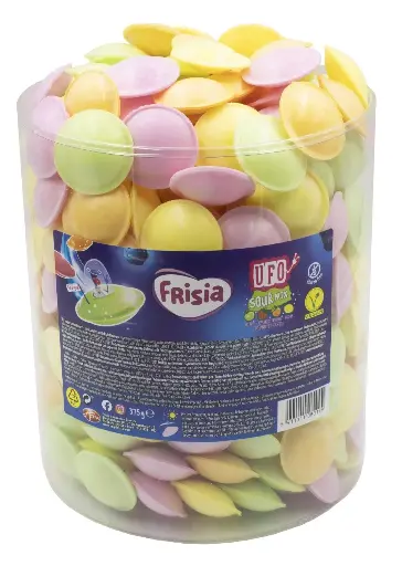 [COS36132] FLY SAUCER FRISIA UFO SOUR MIX 375g