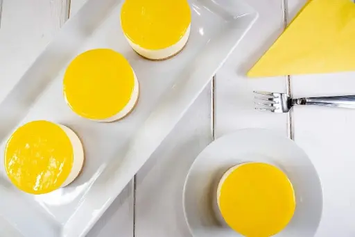 [FDFG0160] MANGO & PASSION FRUIT CHEESECAKE X16