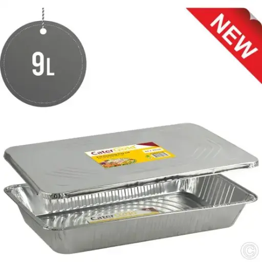[ST80362] Gastro Foil Roasting Tray Large w/Foil Lid