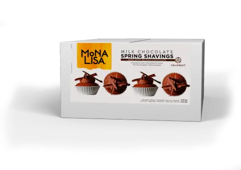 [CHM-SV-22233E0-08B] MONAL LISA MILK CHOCOLATE SPRING SHAVINGS 2.5KG