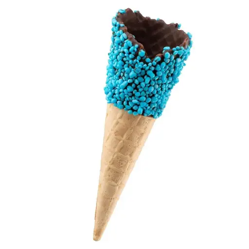 [WAF015] TALL BUBBLEGUM CRUNCH WAFFLE CONE (90)