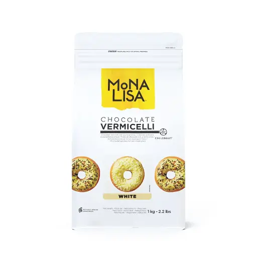 [CHW-VR-1Z5-E0-U68] MONA LISA WHITE CHOCOLATE VERMICELLI 1KG