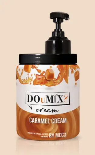 [14737B] CARAMEL FLAVOUR CREAM 1.2KG (DOUMIX)