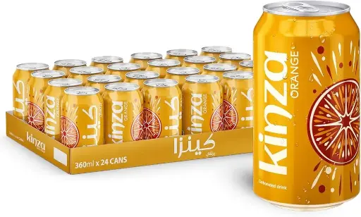[DRIN003] KINZA ORANGE 24 X 320ML