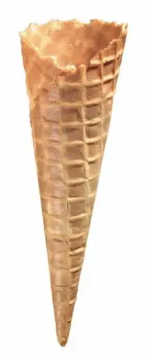[WAF013] TALL PLAIN WAFFLE CONE (135)