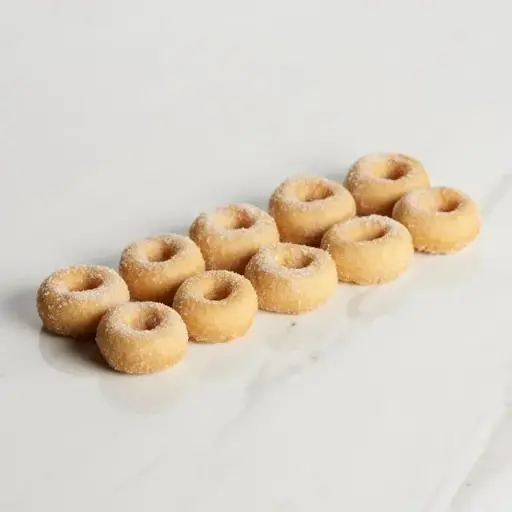 [DON7563] MINI SUGAR DONUTS 200 X 17HG