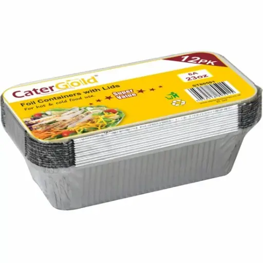 [ST80591] NO.6A CONTAINER WITH LIDS X12PK