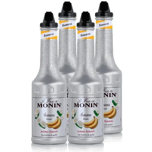 [BENH990] BANANA PUREE MONIN 1LTR
