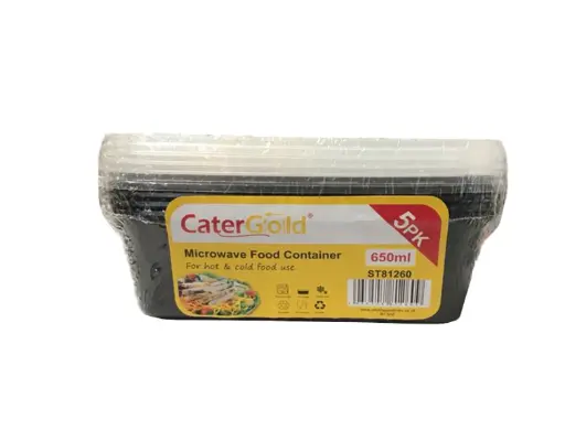 [ST81260] 650CC FOOD CONTAINER BLACK BASE