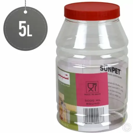 [ST5000] PET JAR 5L (5000ML)