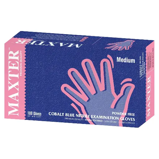 [BIRIM1] MAXTER GLOVES BLUE LARGE X100