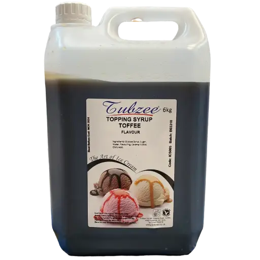 [TUBZ00713] TUBZEE TOFFEE 6KG TOPPING SYRUP