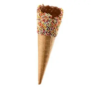 [WAF117] TALL RAINBOW WAFFLE CONE (105)